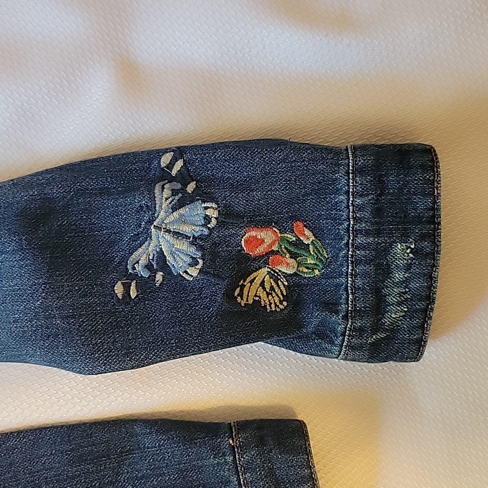 Embroidered Jean Jacket - Picture 9 of 11
